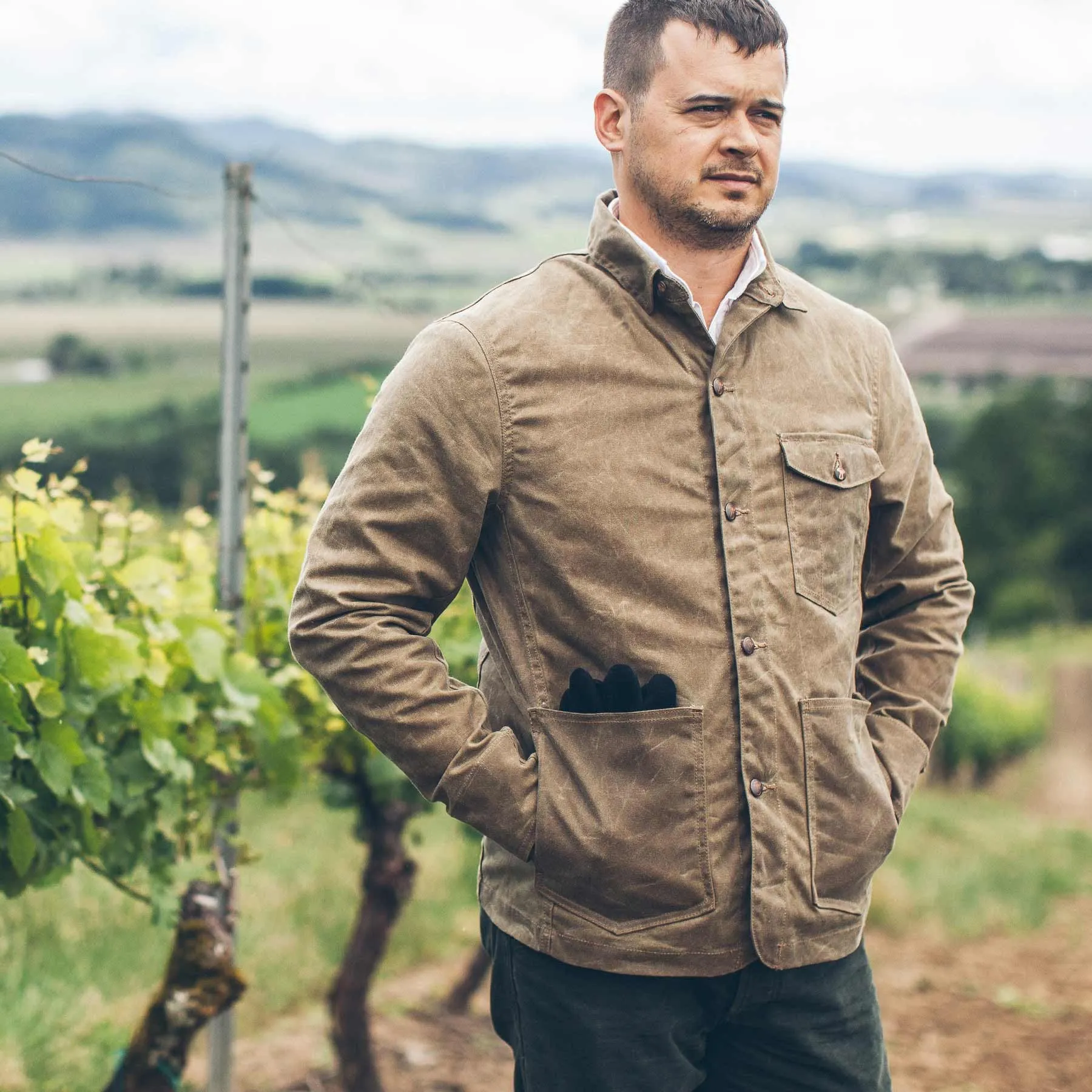 The Project Jacket in Field Tan sold by Taylor Stitch product image thumbnail 2