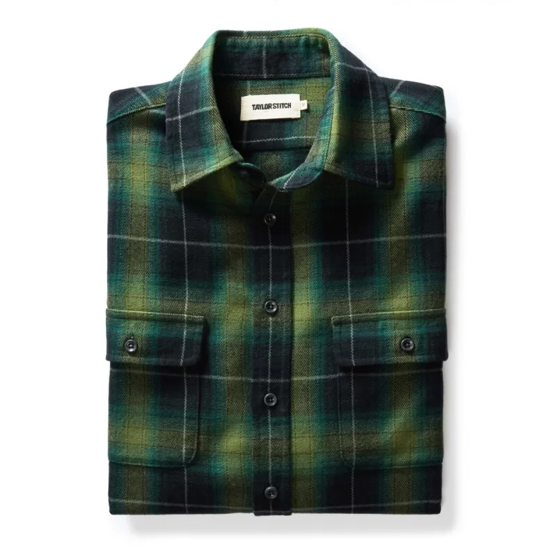 The Yosemite Shirt in Twilight Plaid sold by Taylor Stitch