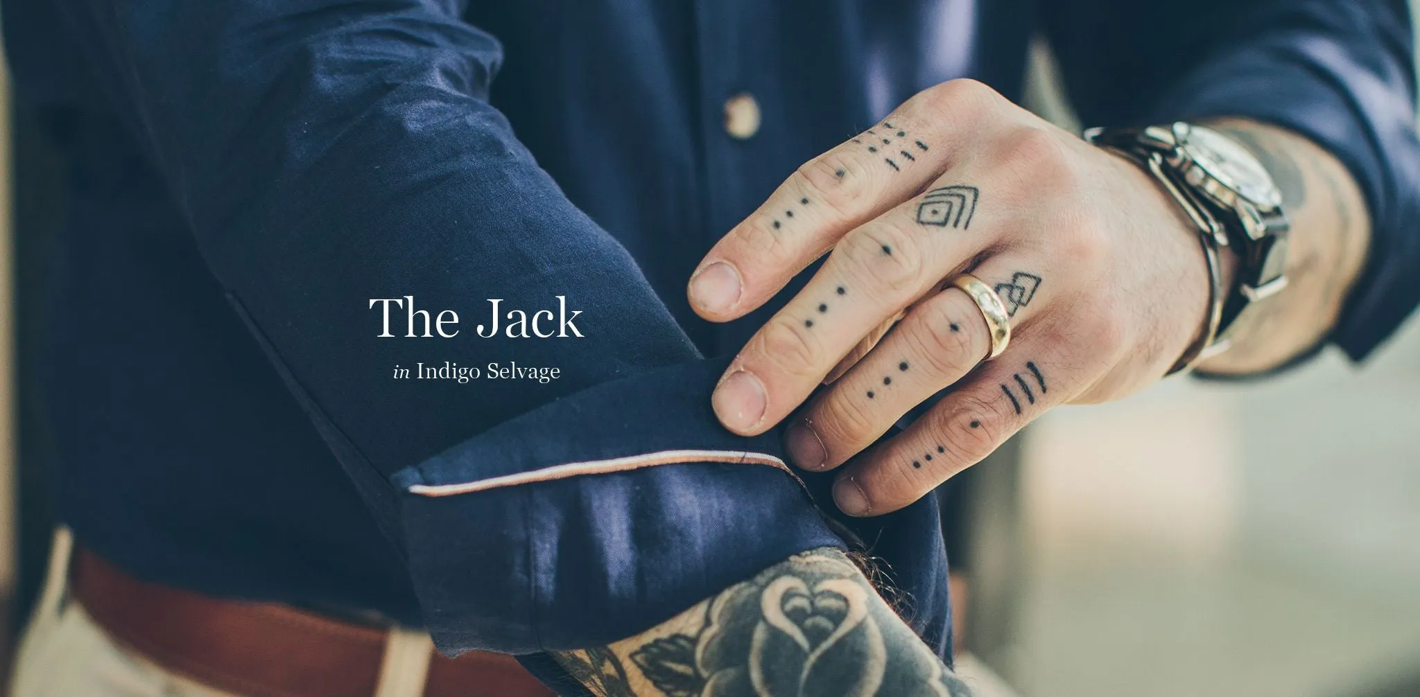 The Jack in Indigo Selvage sold by Taylor Stitch product image thumbnail 4