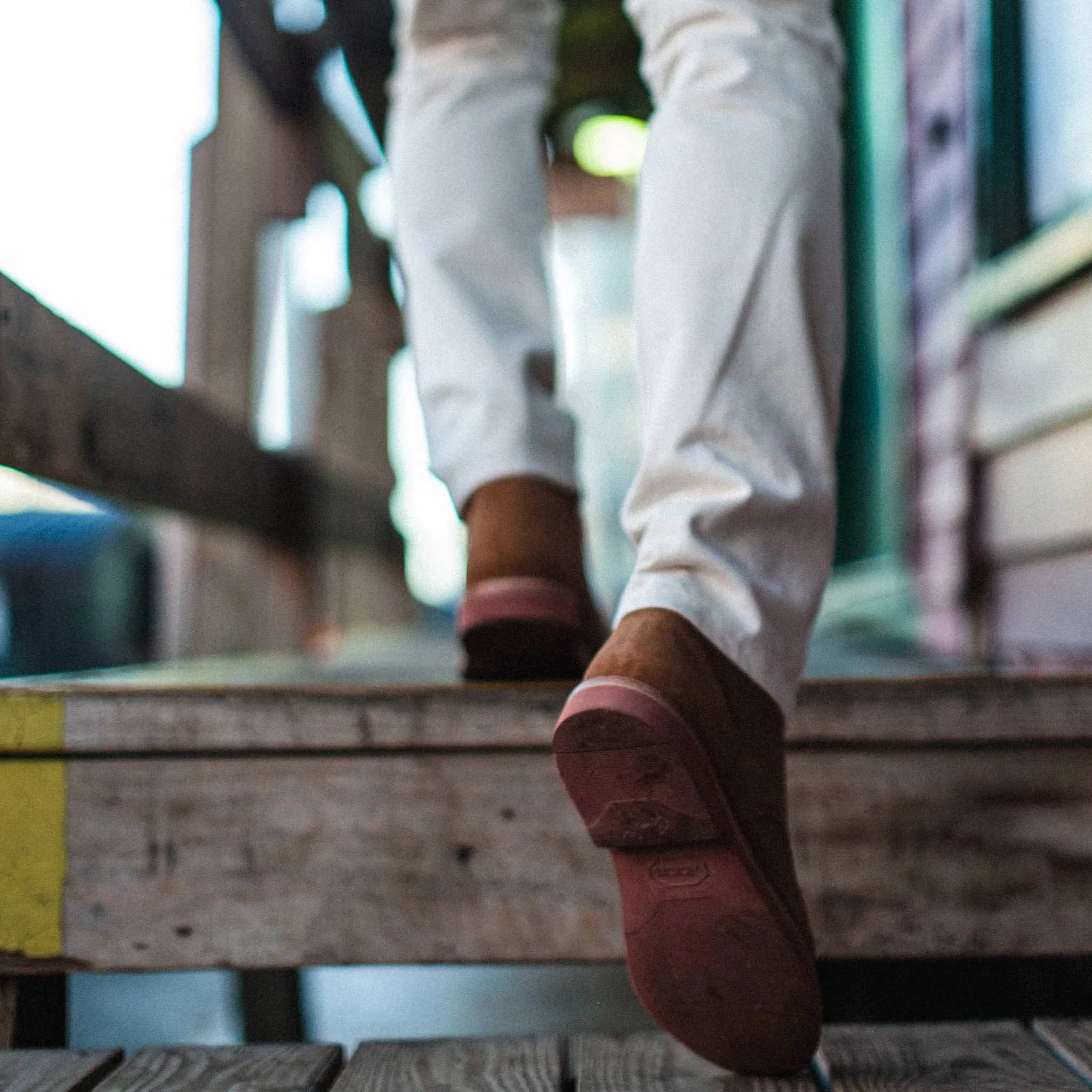 The Trench Boot in Butterscotch Weatherproof Suede sold by Taylor Stitch product image thumbnail 4