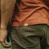 The Cotton Hemp Tee in Copper sold by Taylor Stitch