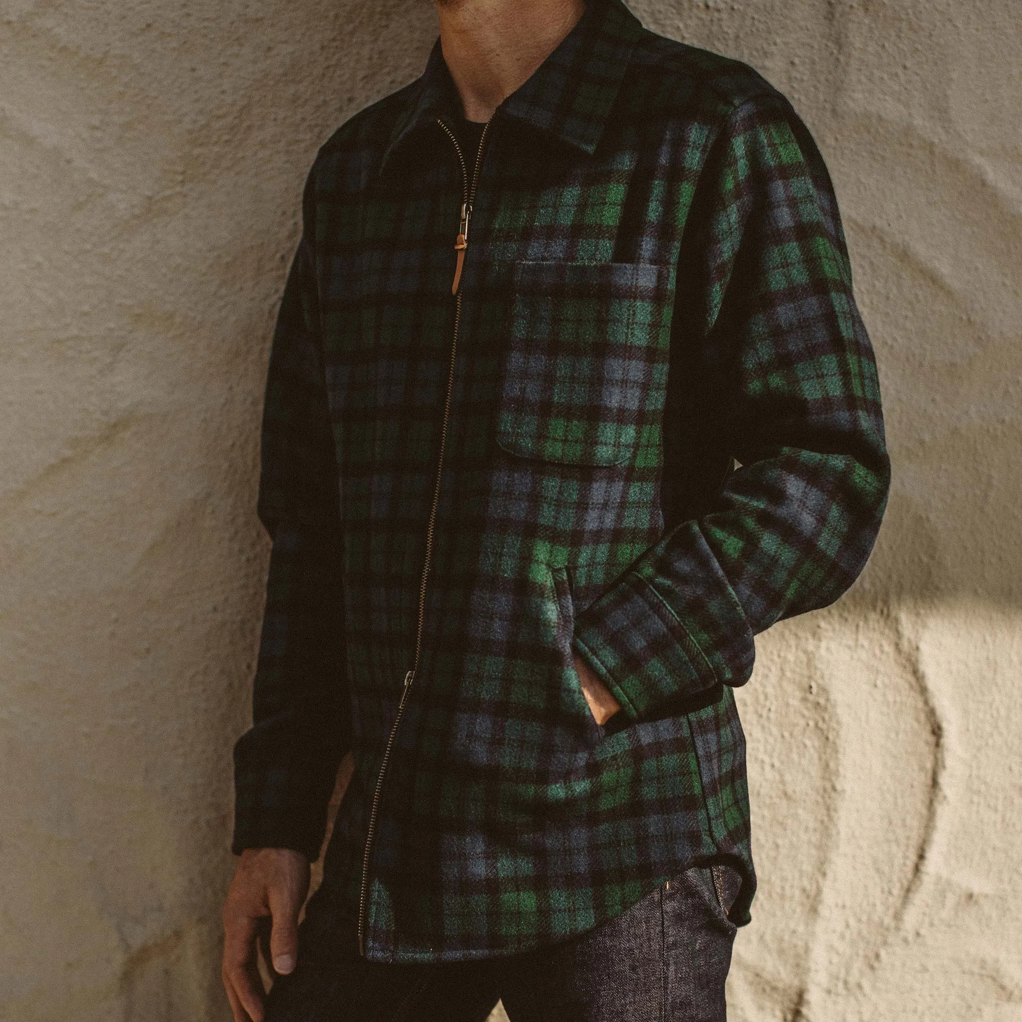 The Coit Jacket in Blackwatch Wool sold by Taylor Stitch product image thumbnail 4
