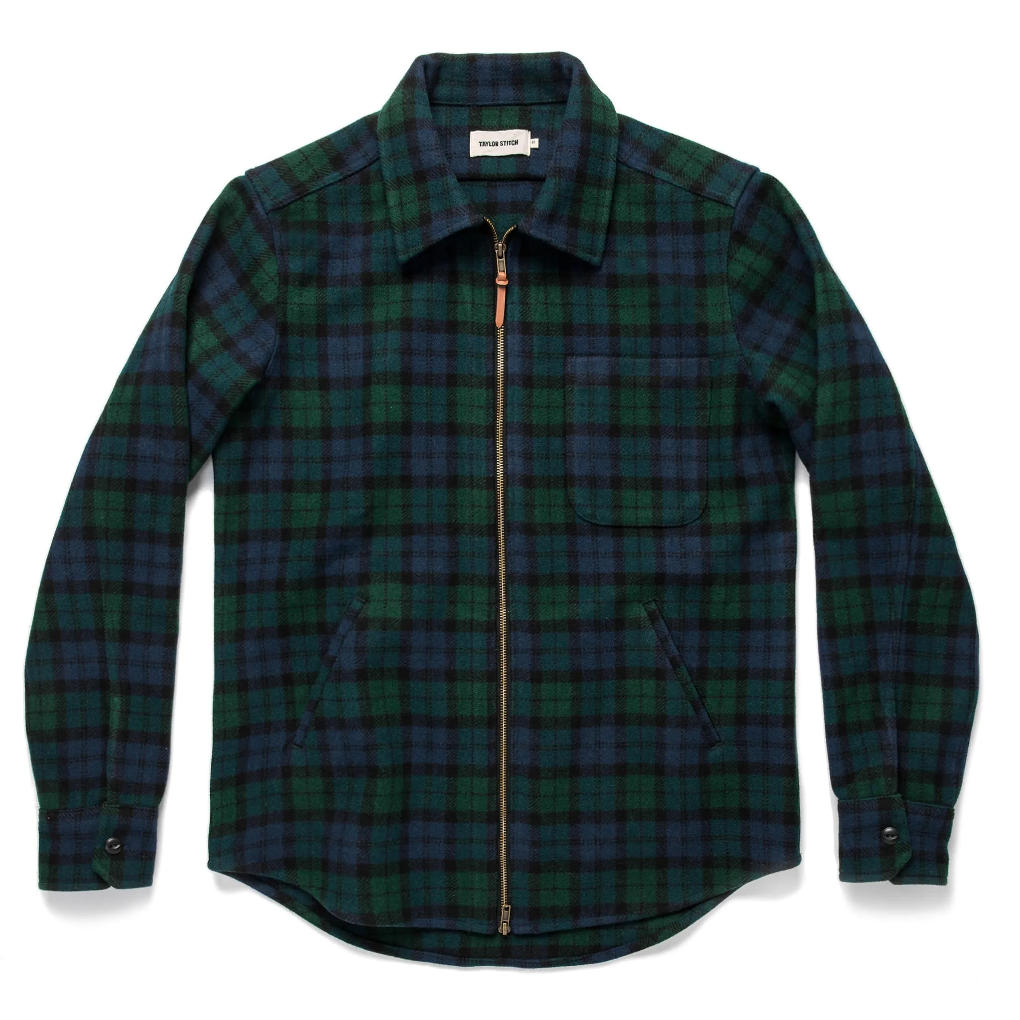 The Coit Jacket in Blackwatch Wool sold by Taylor Stitch