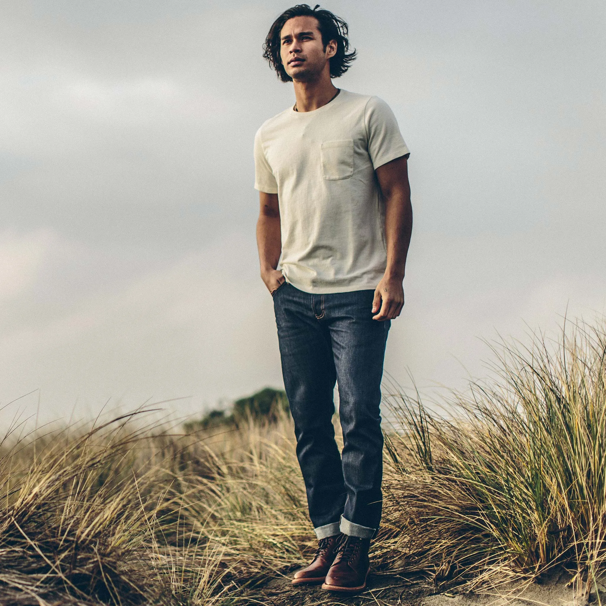 The Slim Jean in Organic '68 Selvage sold by Taylor Stitch product image thumbnail 2