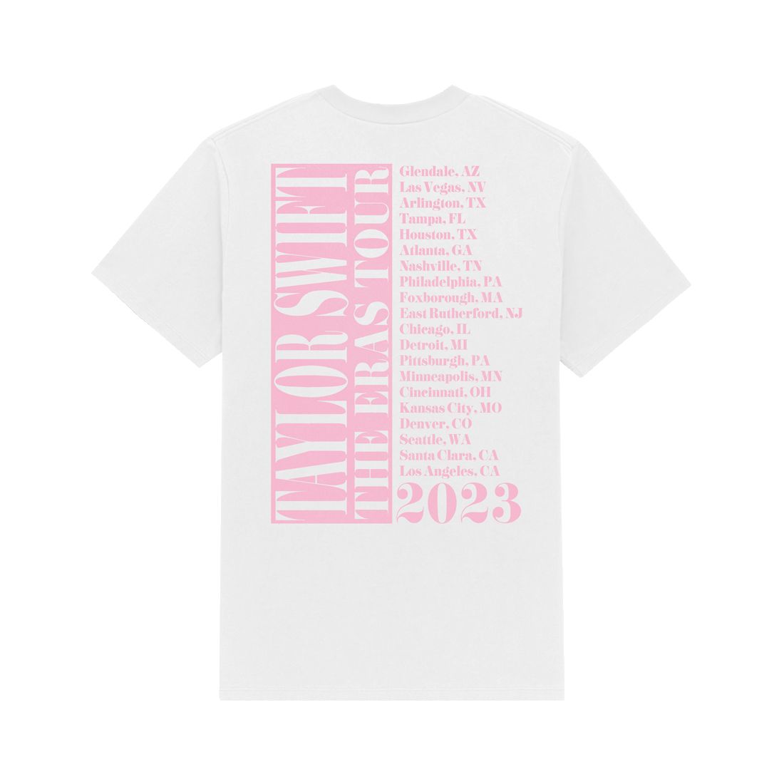 Taylor Swift The Eras Tour Lover Album T-Shirt sold by Taylor Swift product image thumbnail 2