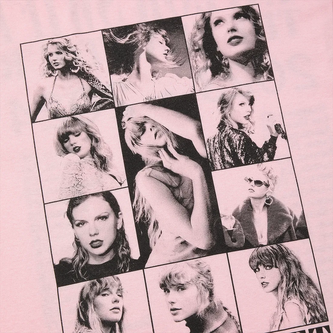 Taylor Swift The Eras Tour Pink T-Shirt sold by Taylor Swift product image thumbnail 4