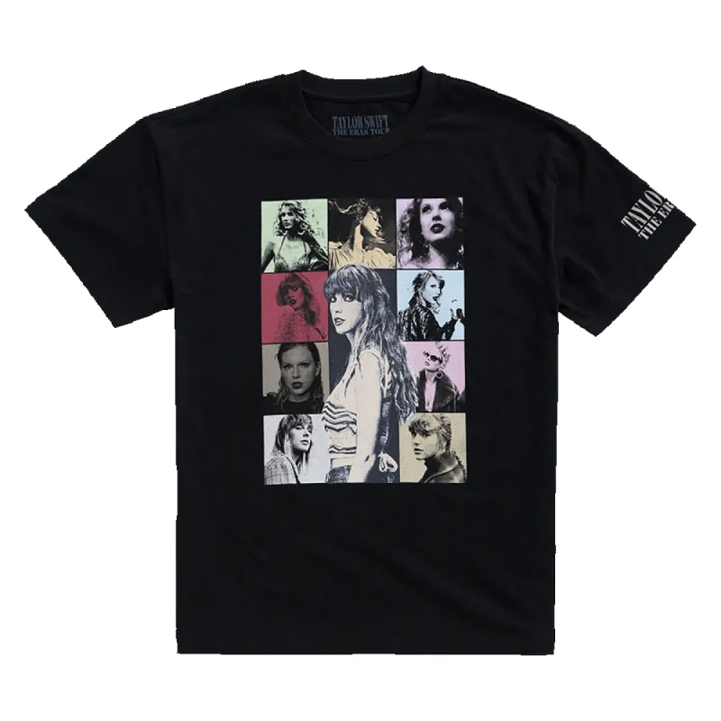 Taylor Swift | The Eras Tour US Dates Black T-Shirt sold by Taylor Swift