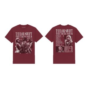 Taylor Swift The Eras Tour Red Taylor's Version Album T-Shirt sold by Taylor Swift