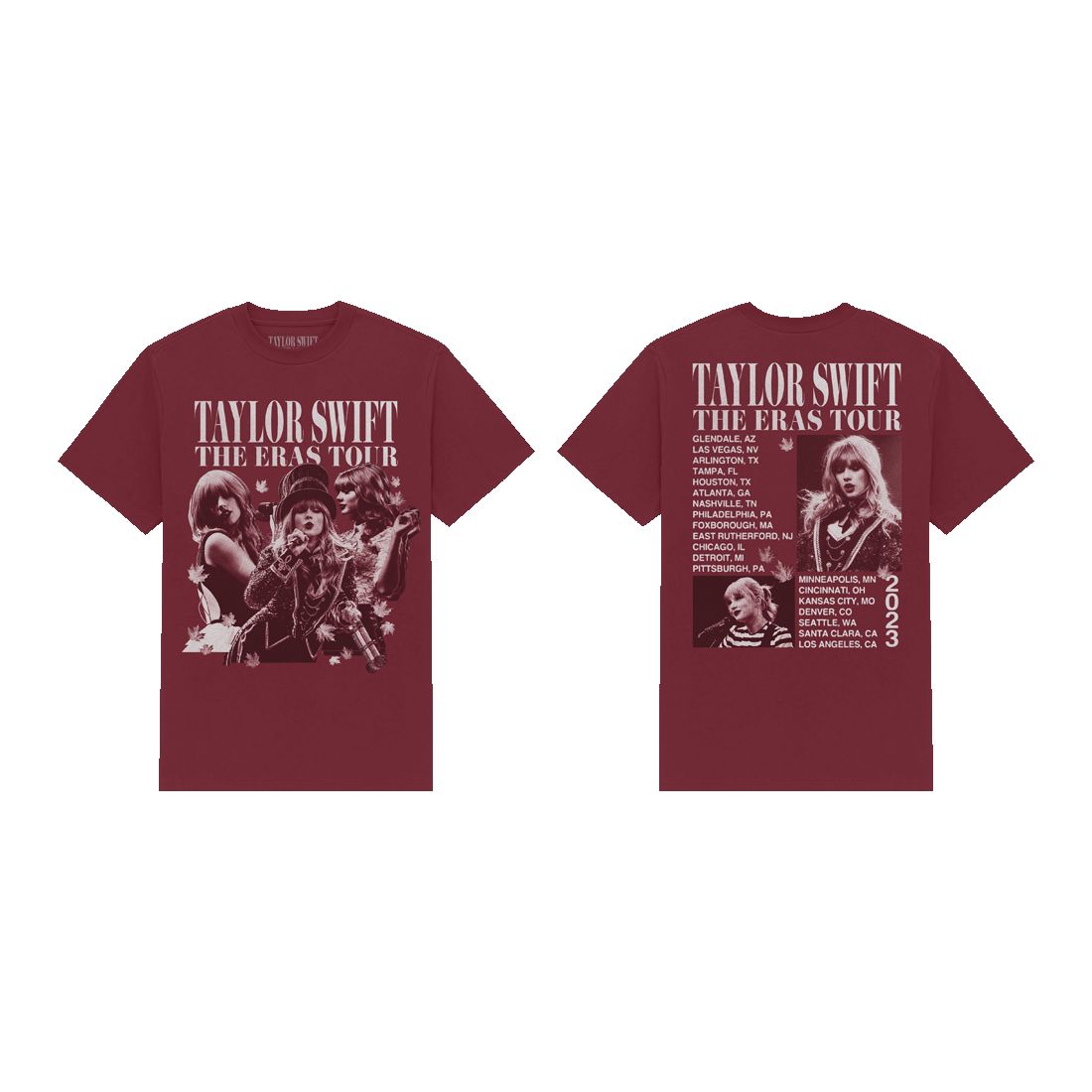 Taylor Swift The Eras Tour Red Taylor's Version Album T-Shirt sold by Taylor Swift product image thumbnail 3