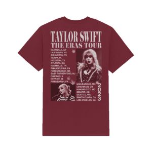Taylor Swift The Eras Tour Red Taylor's Version Album T-Shirt sold by Taylor Swift