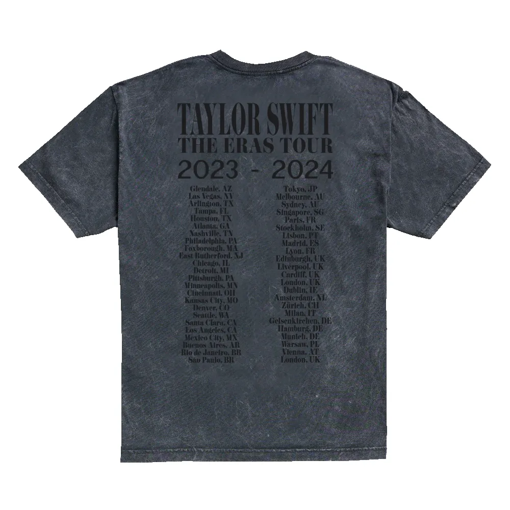 Taylor Swift The Eras International Tour Gray T-Shirt sold by Taylor Swift product image thumbnail 2