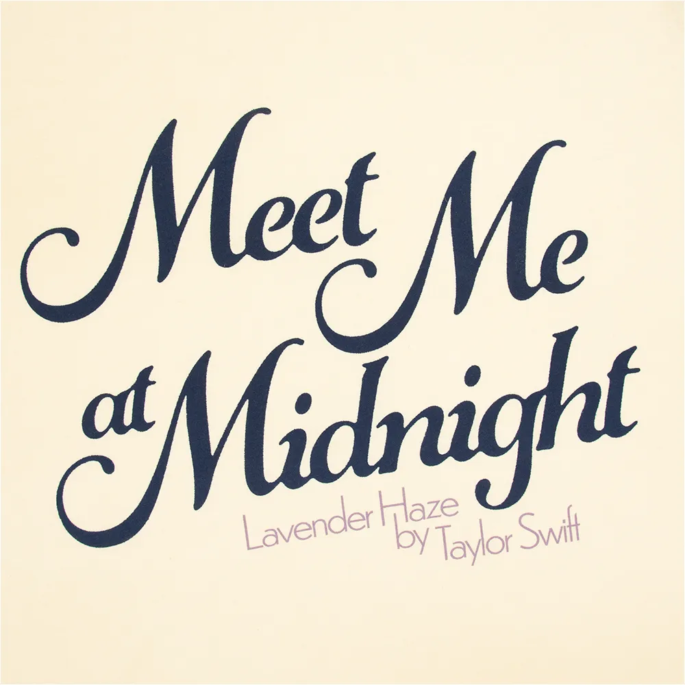 Meet Me At Midnight Colorblocked Tee sold by Taylor Swift product image thumbnail 2