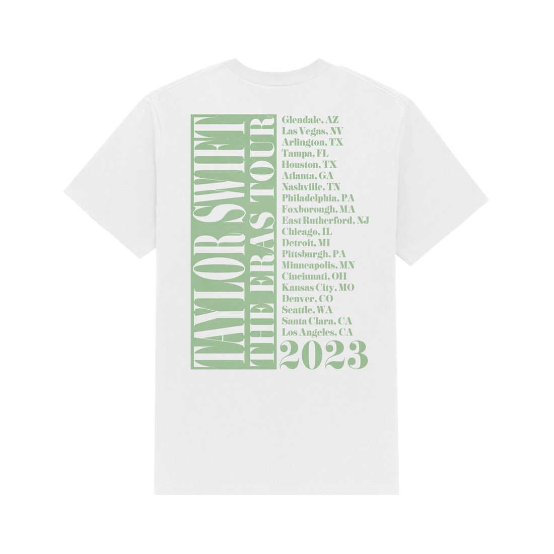 Taylor Swift The Eras Tour Self-Titled Album T-Shirt sold by Taylor Swift product image thumbnail 3