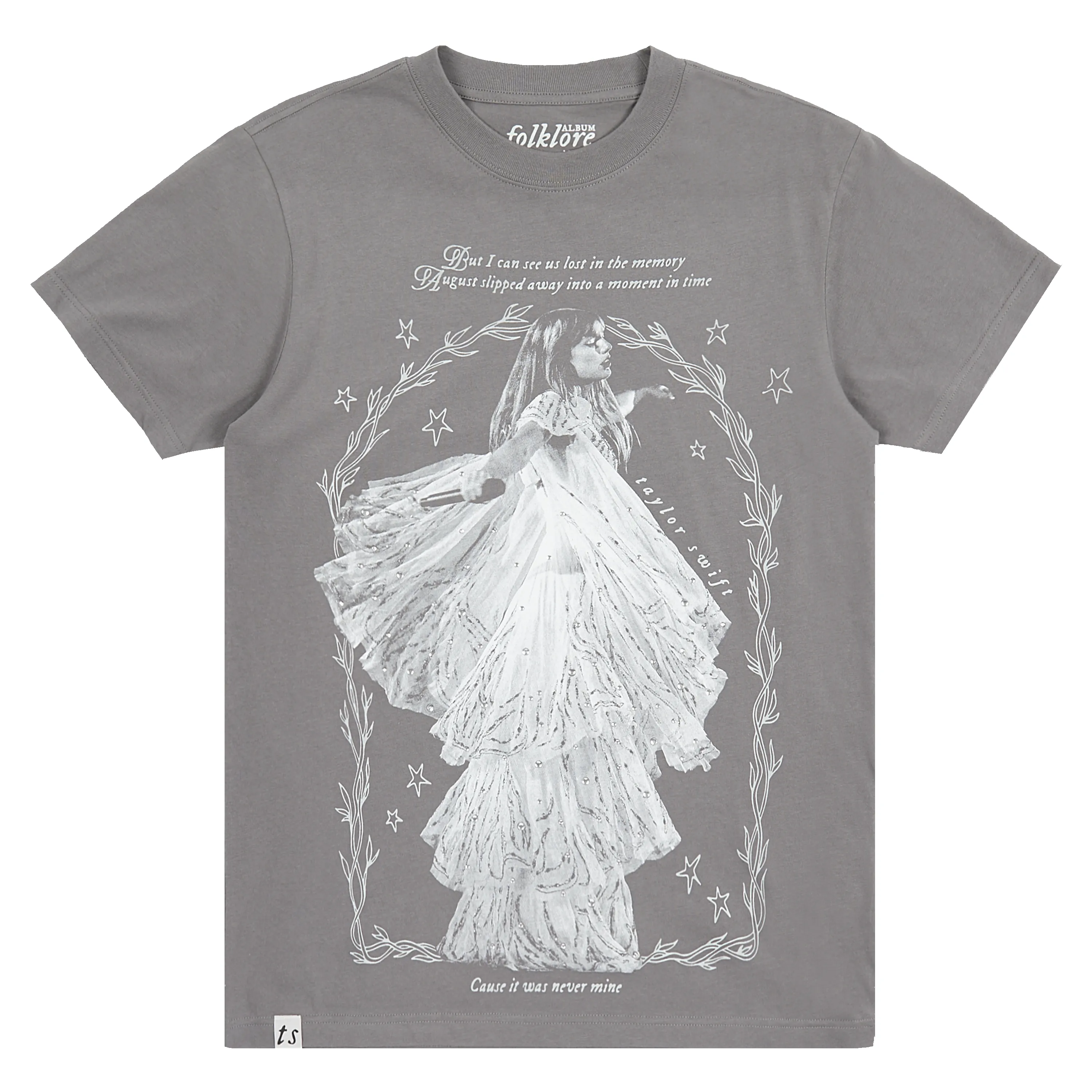 Folklore Album Moment In Time Oversized T-Shirt sold by Taylor Swift