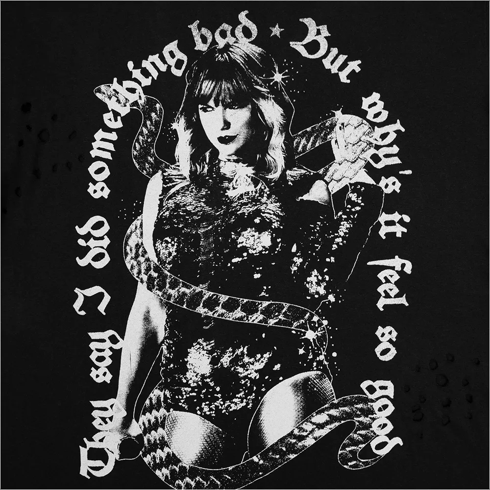 They Say I Did Something Bad, But Why's It Feel So Good Destructed Tee sold by Taylor Swift product image thumbnail 3