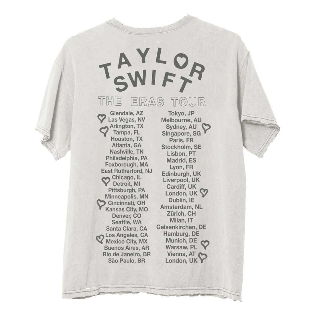 Taylor Swift The Eras Tour Photo Oversized T-Shirt sold by Taylor Swift product image thumbnail 2
