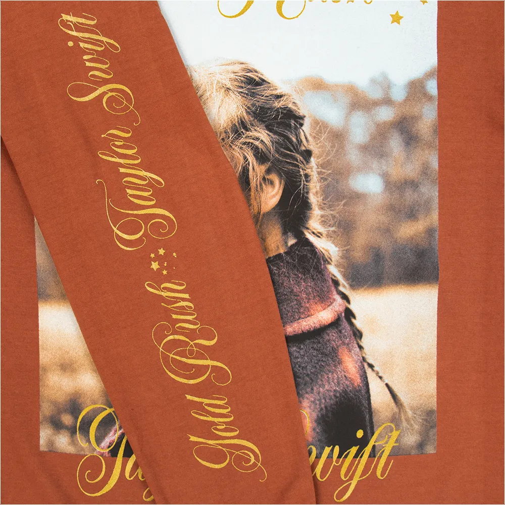 evermore Gold Rush Longsleeve T-Shirt sold by Taylor Swift product image thumbnail 3