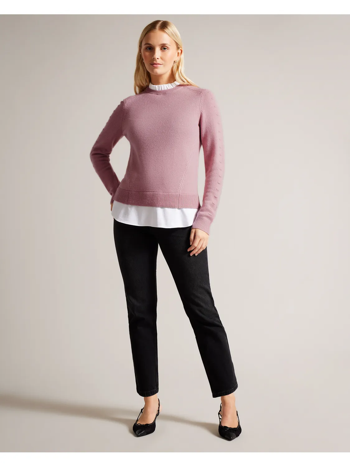 LISSIAH | DUSKY-PINK sold by Ted Baker product image thumbnail 4