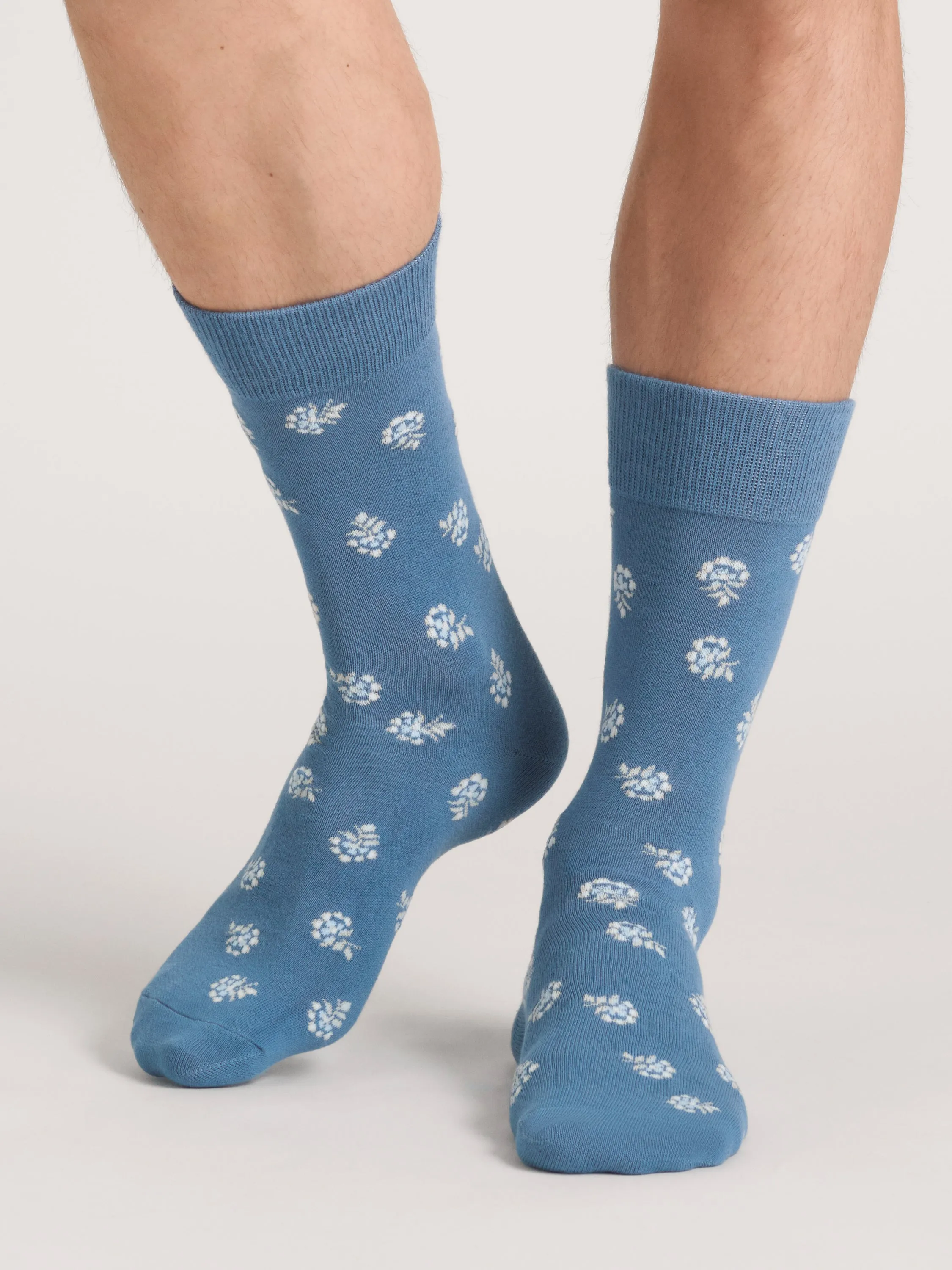 4 PK Men's Non Terry Dress Crew | BLUE sold by Ted Baker product image thumbnail 2