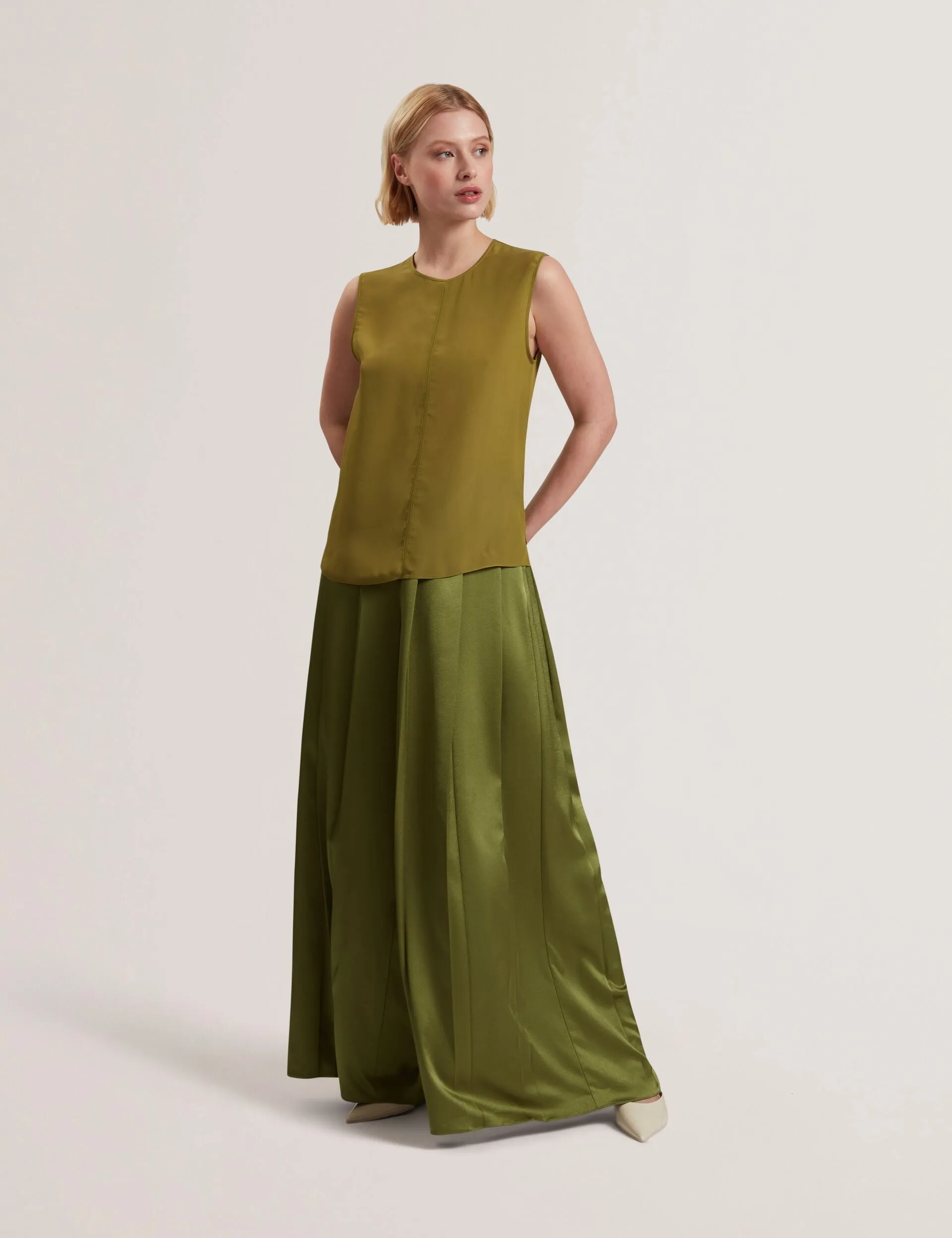 SHAMRA | MID-GREEN sold by Ted Baker product image thumbnail 2