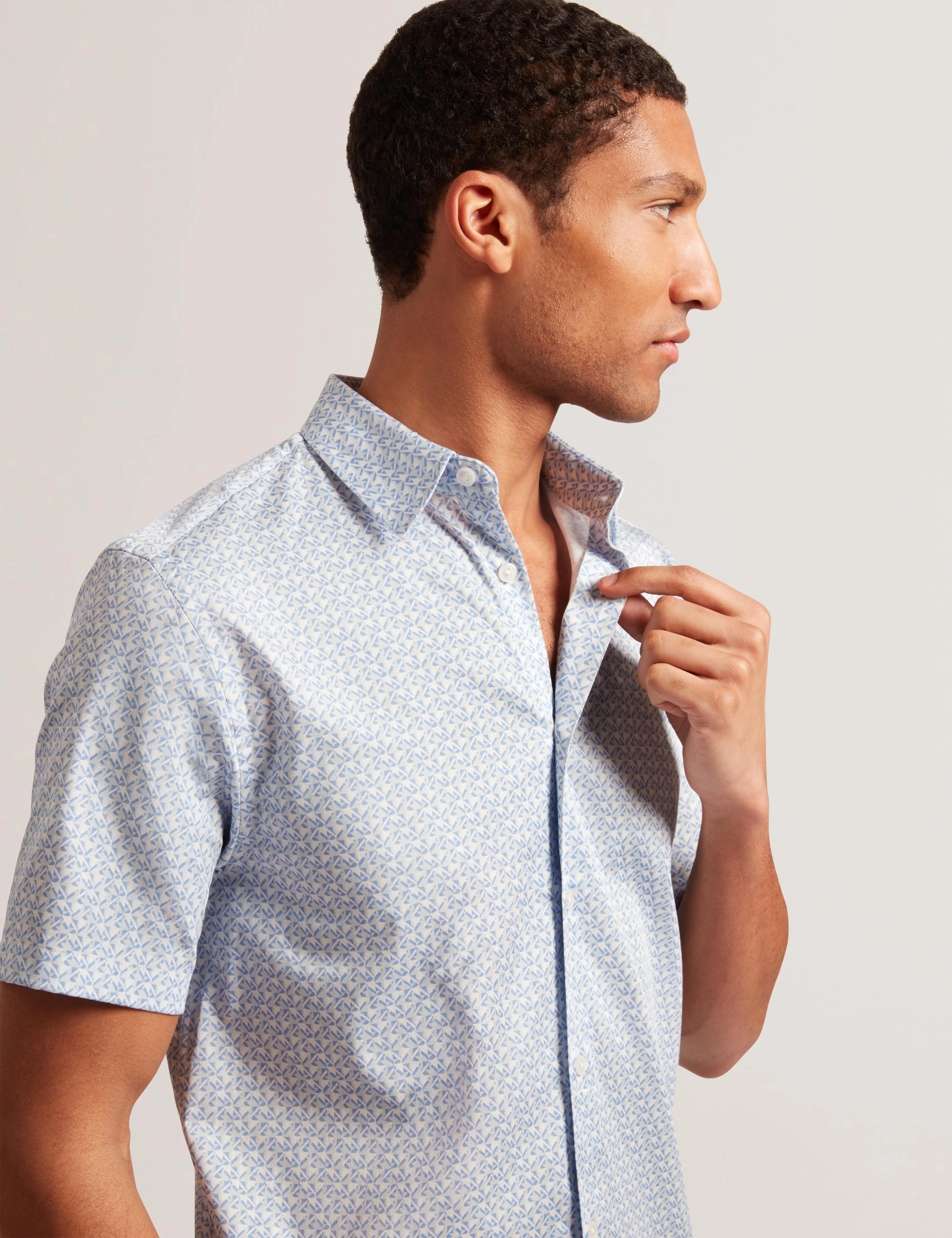 ALPHSHO | MID-BLUE sold by Ted Baker product image thumbnail 4