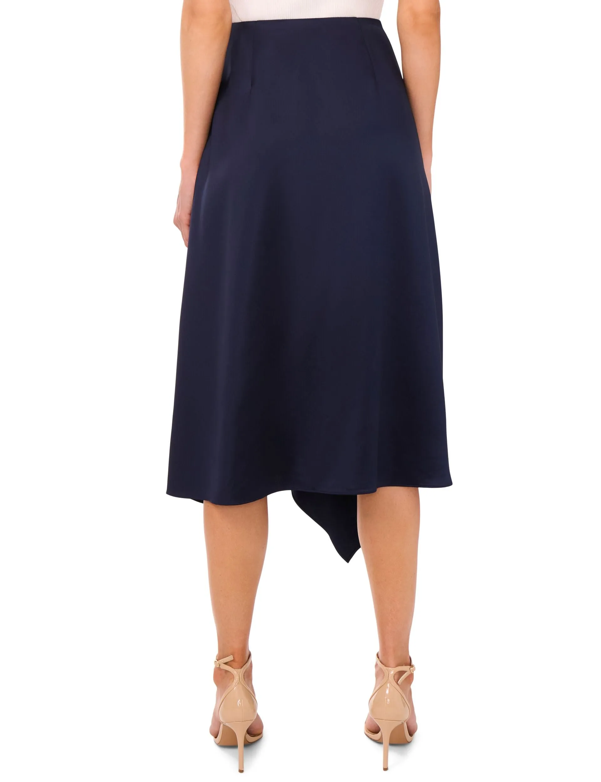 ASYMMETRIC MIDI SKIRT | CLASSIC NAVY sold by Ted Baker product image thumbnail 3