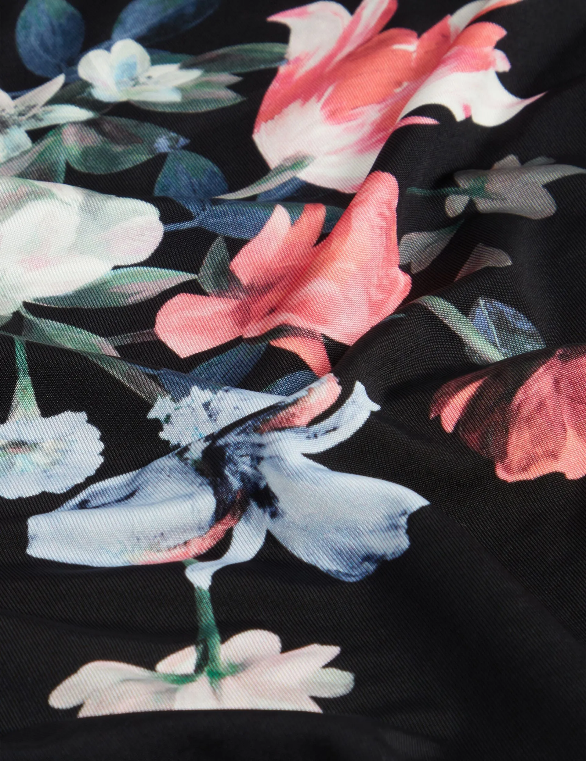 ALLOVER FLORAL T-SHIRT | RICH BLACK sold by Ted Baker product image thumbnail 2