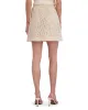 CROCHET MINI SKIRT | TAUPE BISQUE sold by Ted Baker