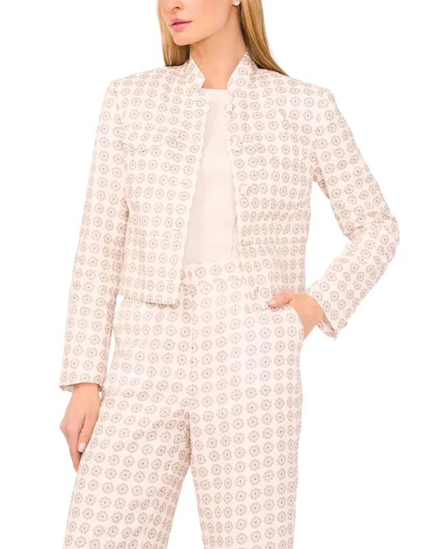CROPPED STRUCTURED POCKET DETAIL JACKET | IVORY sold by Ted Baker
