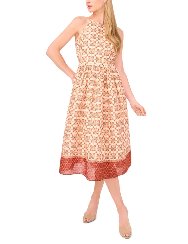 GEO DETAIL MINI DRESS | SPICY ORANGE sold by Ted Baker