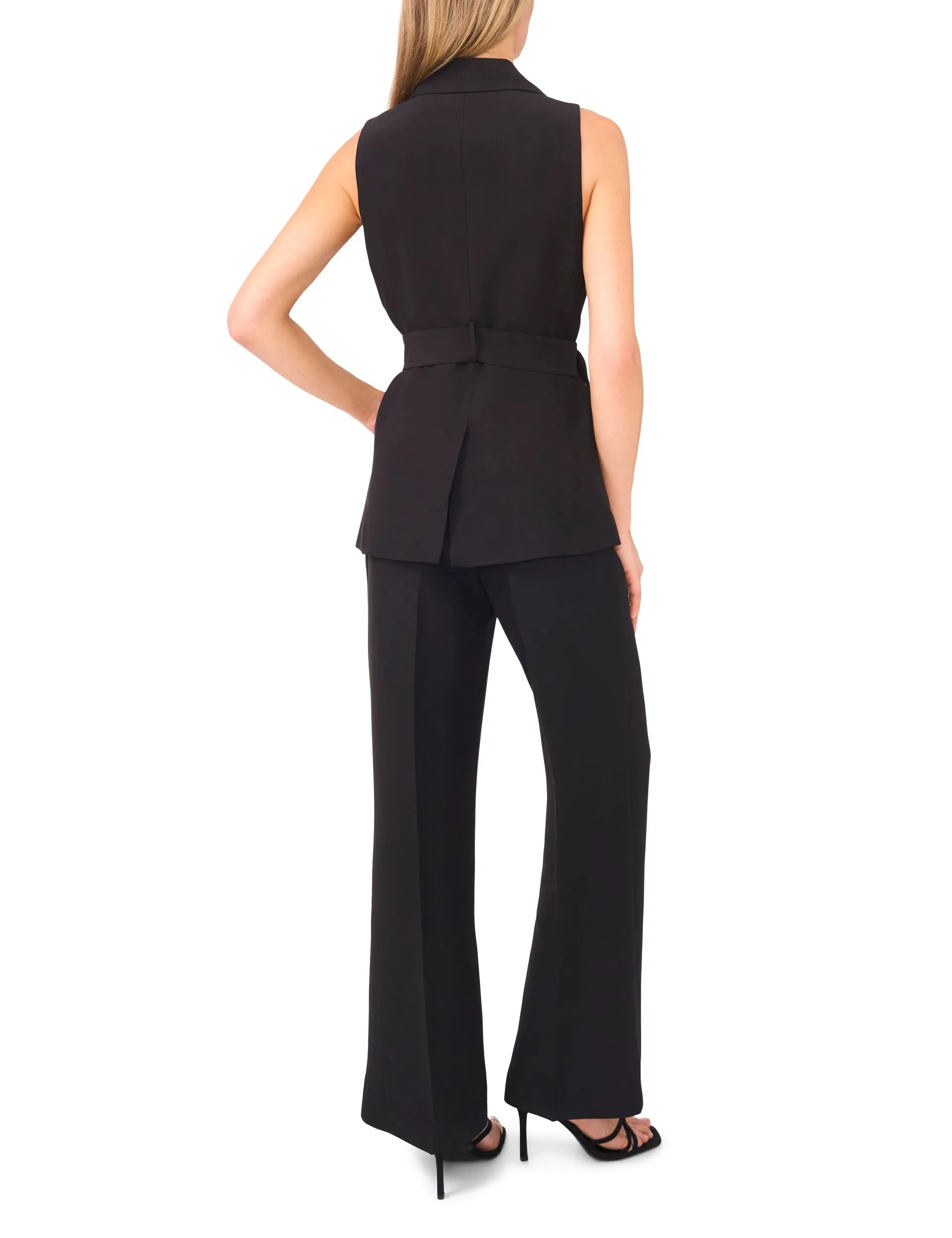 HALTER BUTTONED VEST | BLACK sold by Ted Baker product image thumbnail 3