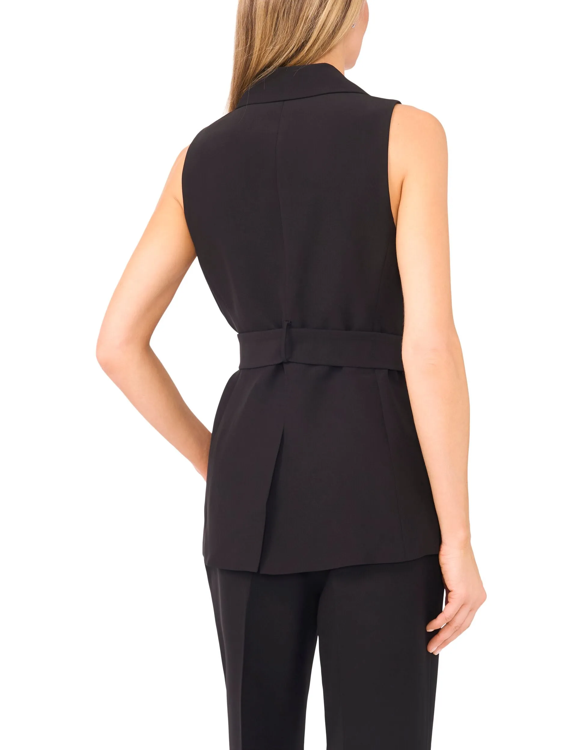 HALTER BUTTONED VEST | BLACK sold by Ted Baker product image thumbnail 4