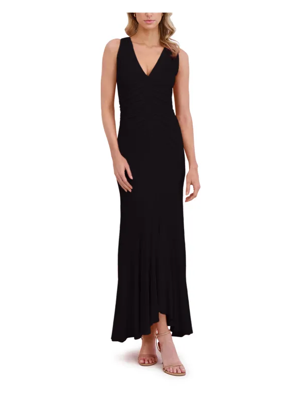 RUCHED MERMAID MIDI DRESS | BLACK sold by Ted Baker