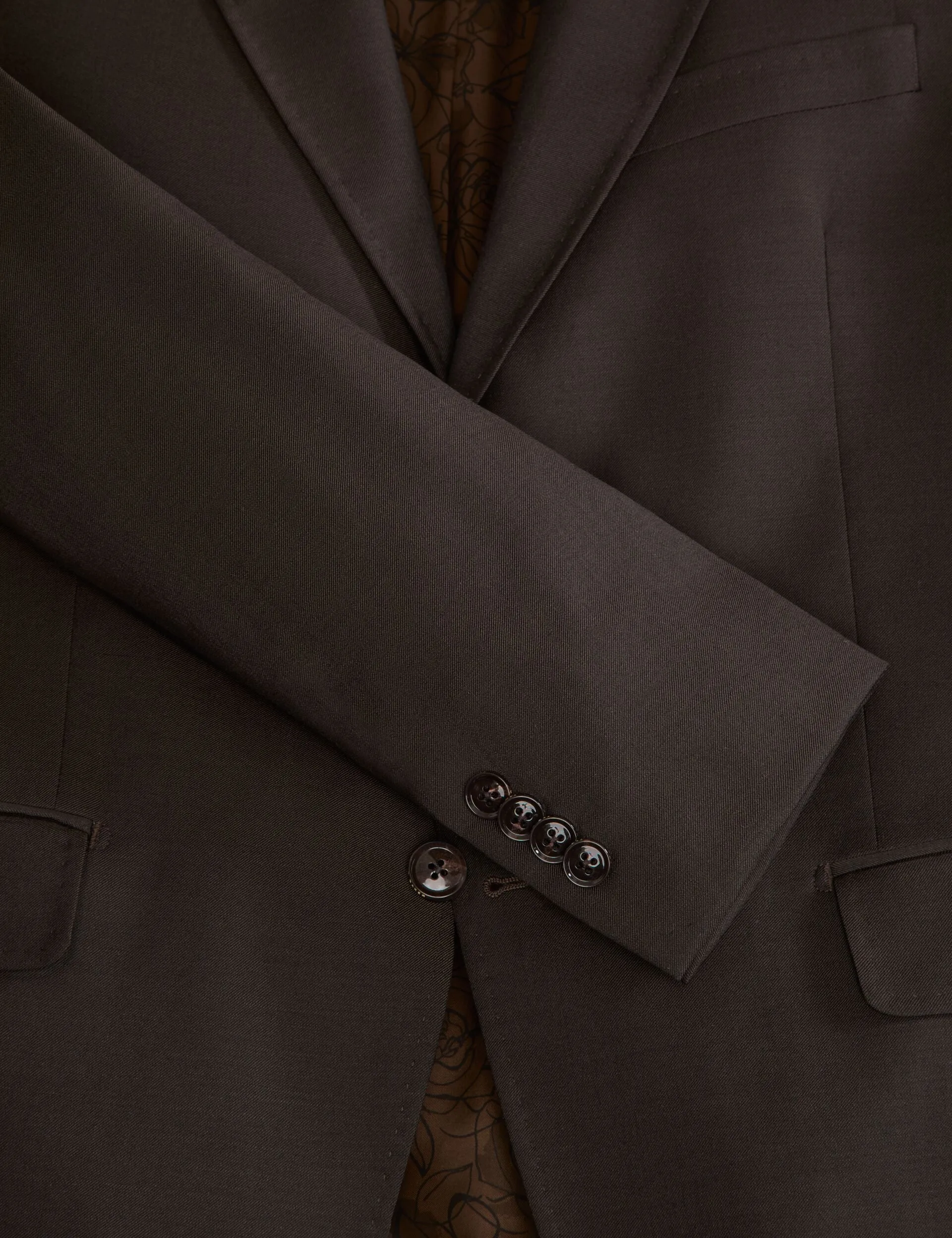 WRIGHT-TWILL | BROWN sold by Ted Baker product image thumbnail 3
