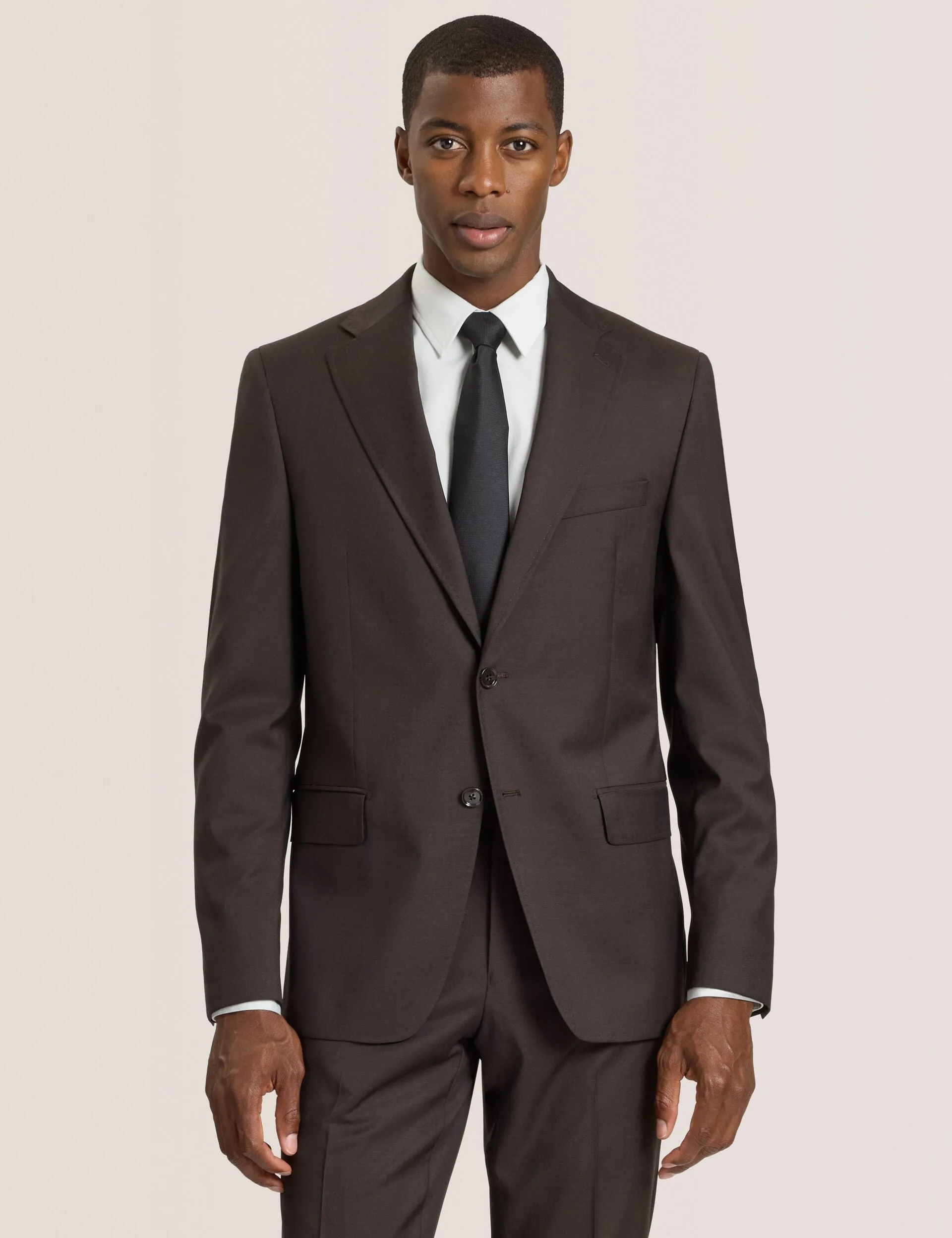 WRIGHT-TWILL | BROWN sold by Ted Baker