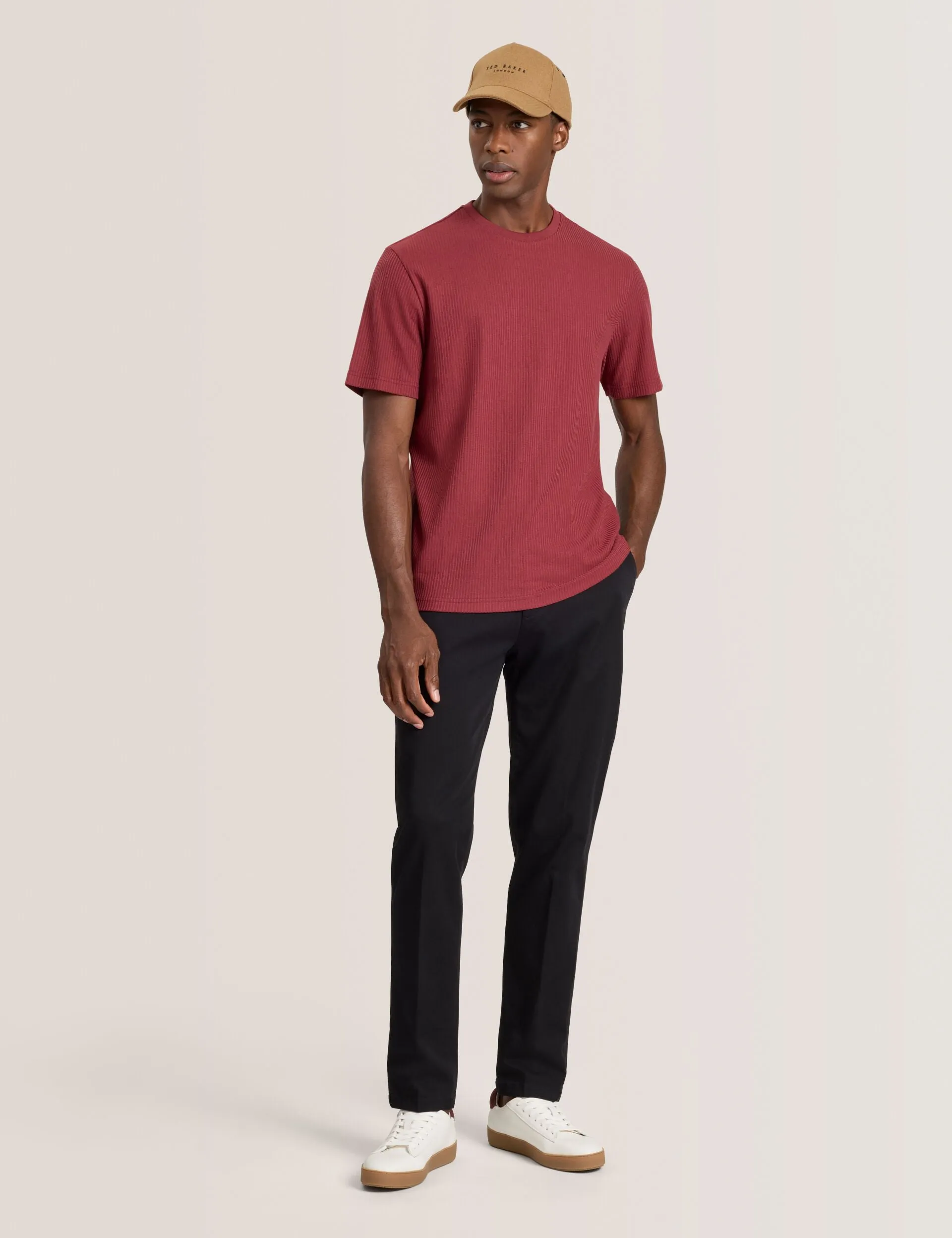 HEAVY TWILL CHINO | BLACK BEAUTY sold by Ted Baker product image thumbnail 2