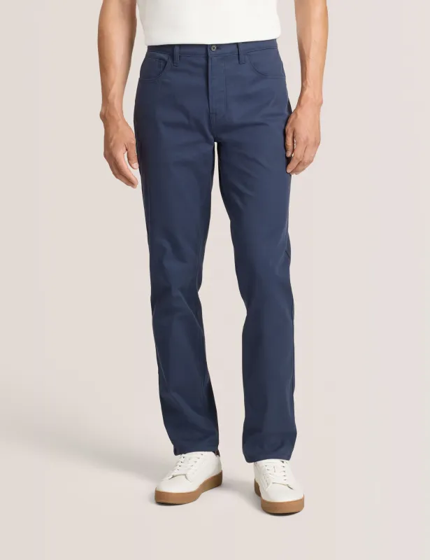 COMPACT HERRINGBONE TROUSERS | BLUE NIGHTS sold by Ted Baker