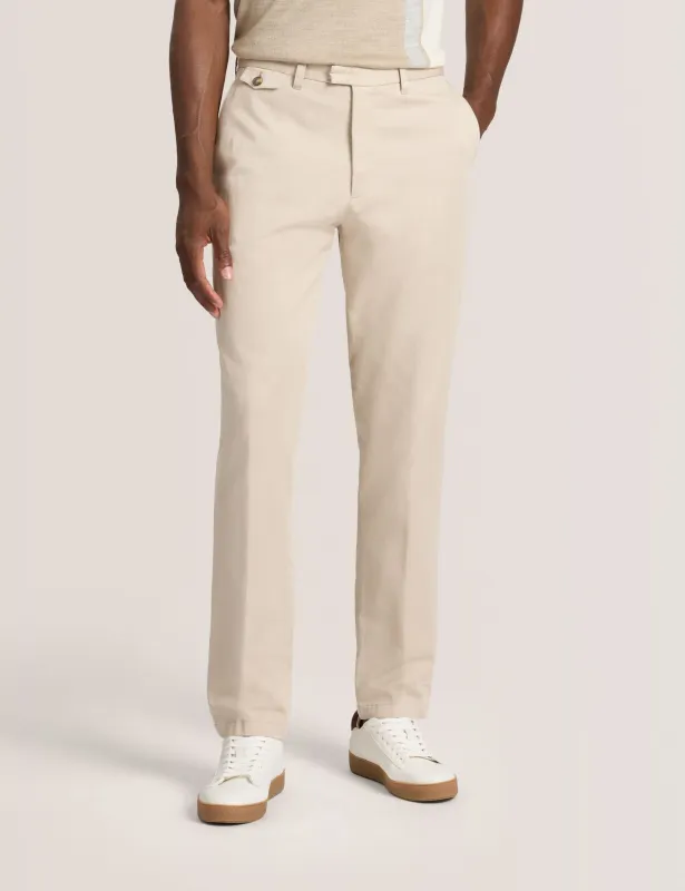 HEAVY TWILL CHINO | OXFORD TAN sold by Ted Baker