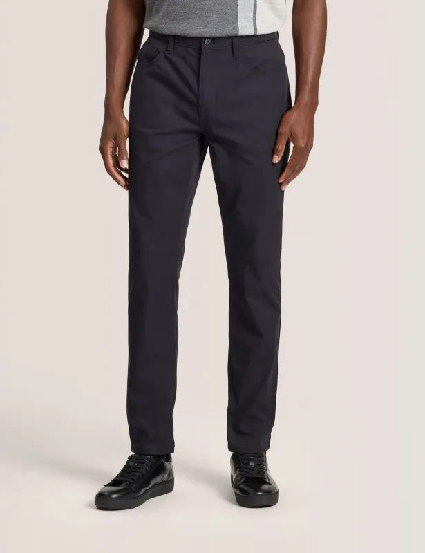 COMPACT HERRINGBONE TROUSERS | BLACK BEAUTY sold by Ted Baker