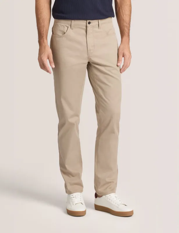 COMPACT HERRINGBONE TROUSERS | CROCKERY sold by Ted Baker