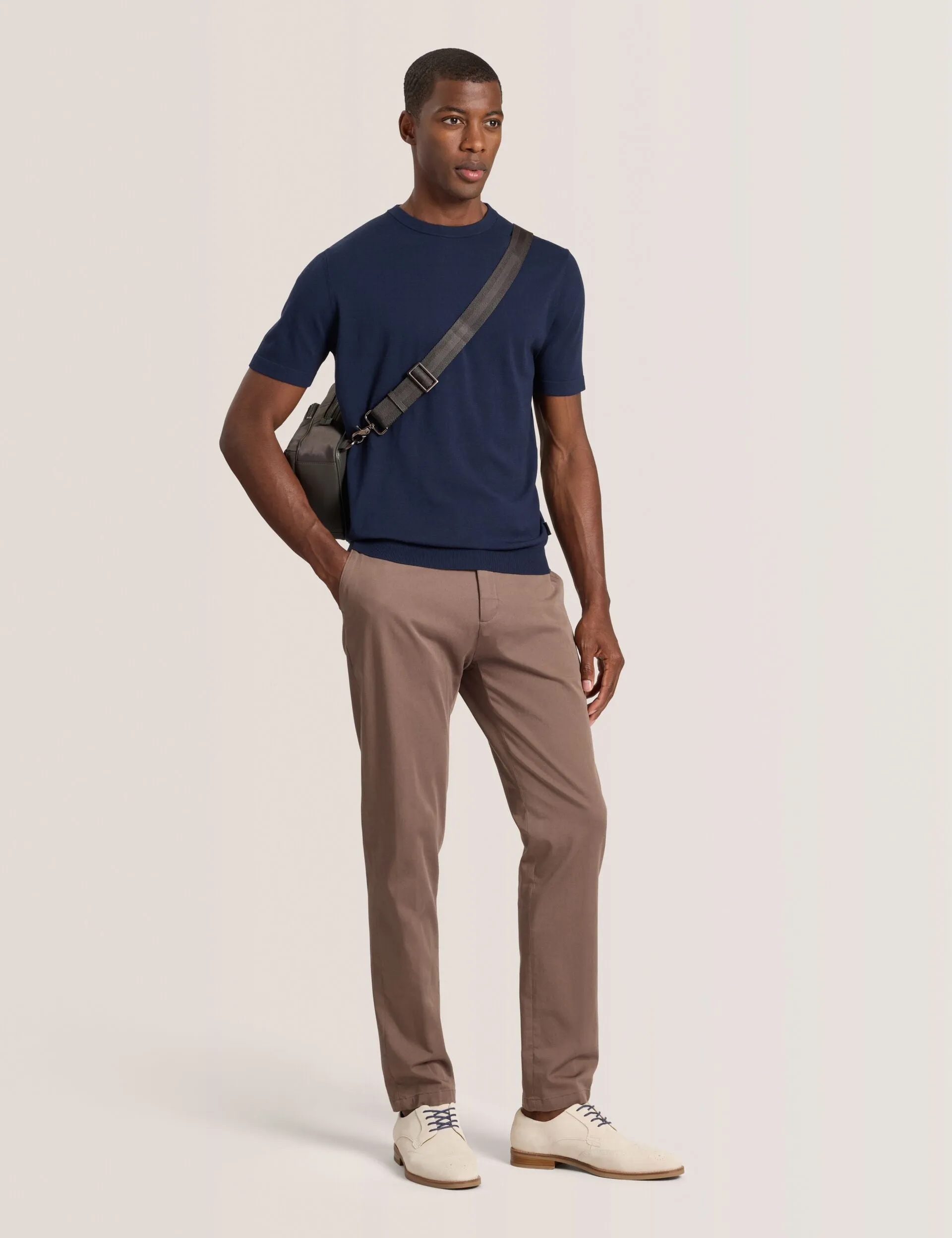 MODERN VISCOSE BLEND CREW | NAVY sold by Ted Baker product image thumbnail 2