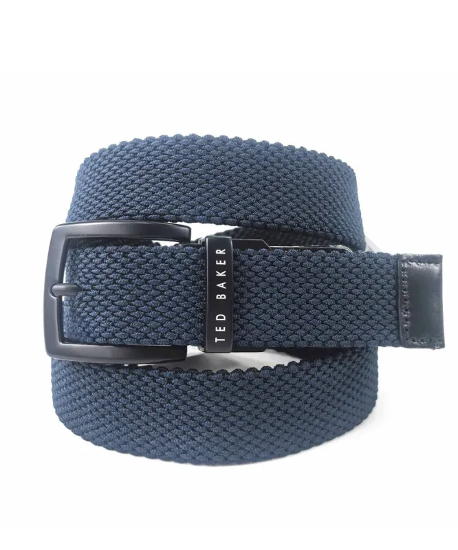 WOVEN BELT | NAVY sold by Ted Baker
