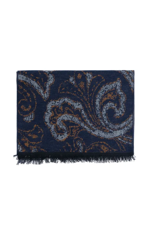 PAISLEY SCARF | BLUE sold by Ted Baker