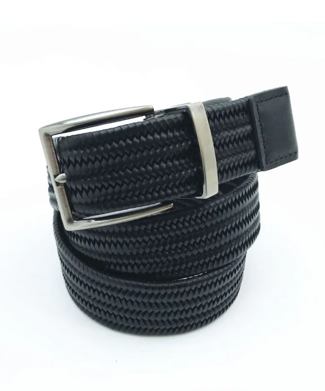 BRAIDED BELT | BLACK sold by Ted Baker