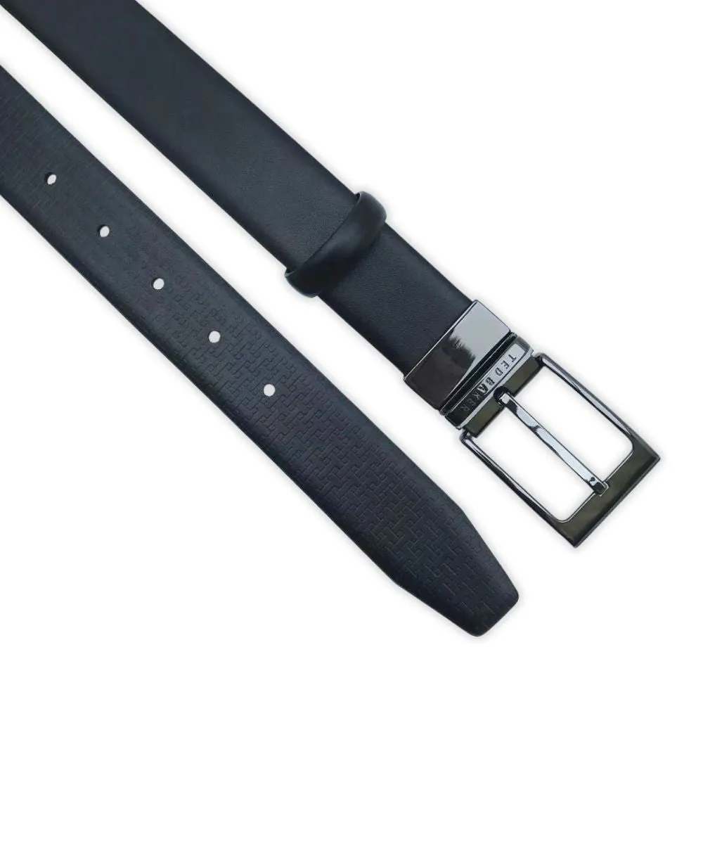 LOGO REVERSIBLE BELT | BLACK sold by Ted Baker product image thumbnail 2