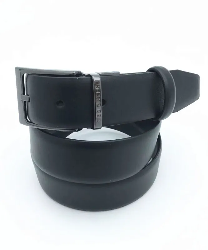 LOGO REVERSIBLE BELT | BLACK sold by Ted Baker