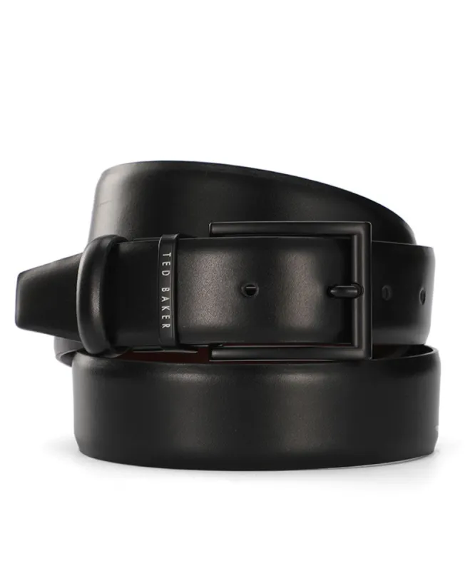 REVERSIBLE BELT | BLACK-BROWN sold by Ted Baker