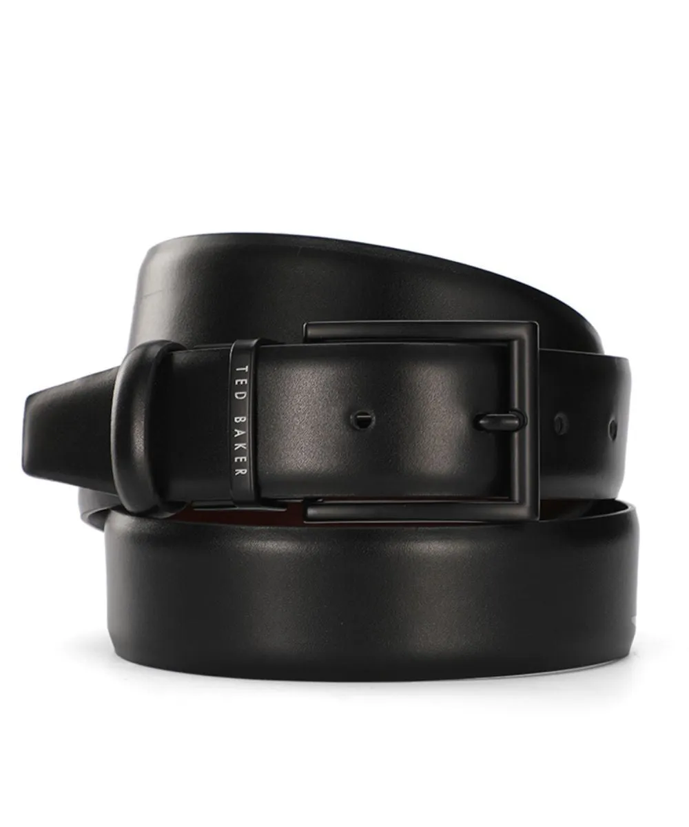 REVERSIBLE BELT | BLACK-BROWN sold by Ted Baker