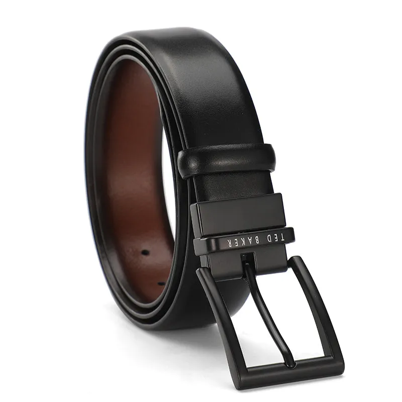 REVERSIBLE BELT | BLACK-BROWN sold by Ted Baker product image thumbnail 4