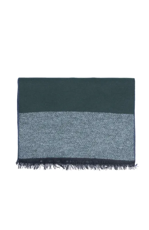 COLOR BLOCK SCARF | GREEN sold by Ted Baker